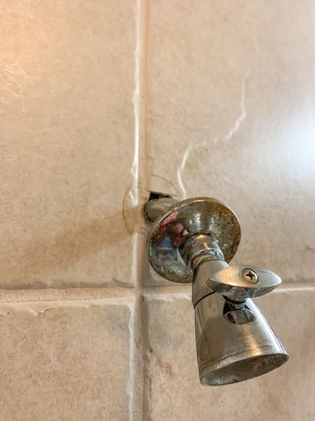 Shower Hole Repair